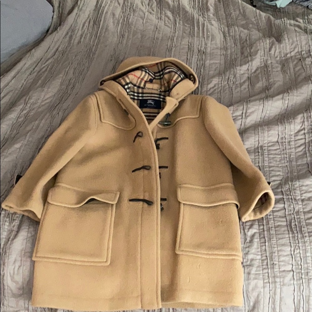 Authentic Burberry toggle coat for women